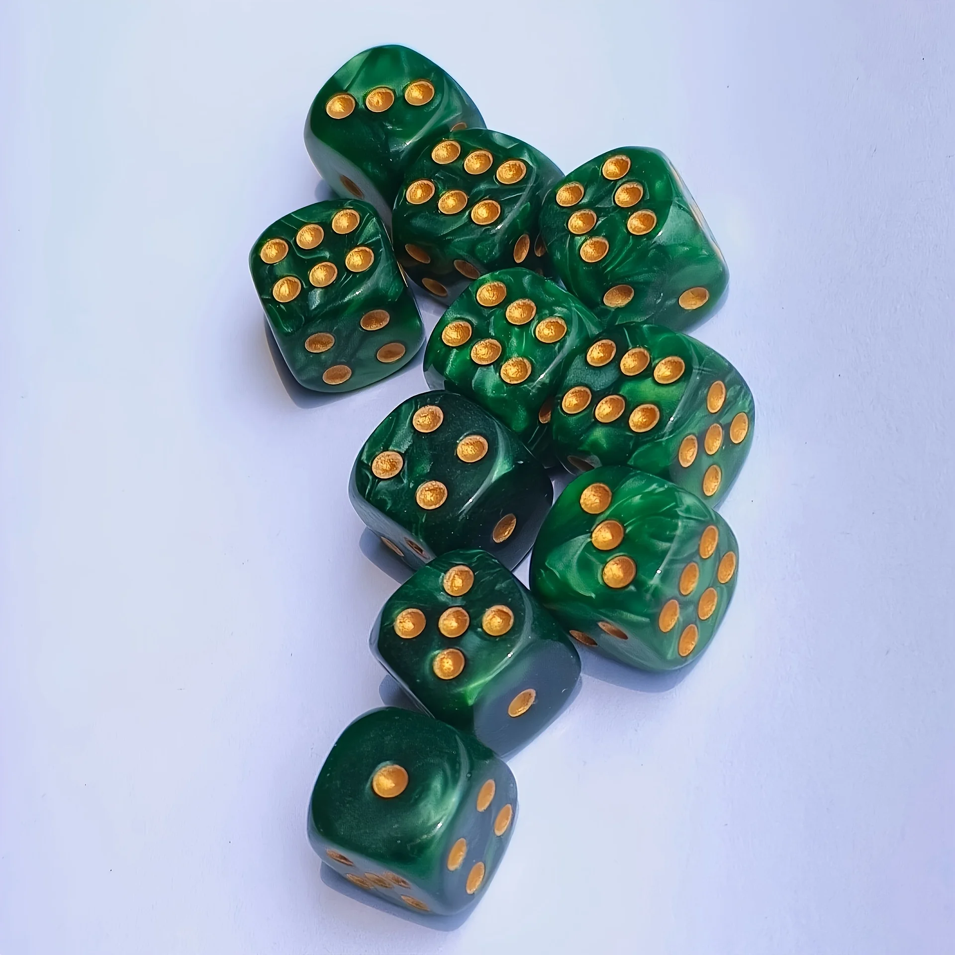 Tablet Gaming Accessories - 10 Pezzi Dadi D6 con Effetto