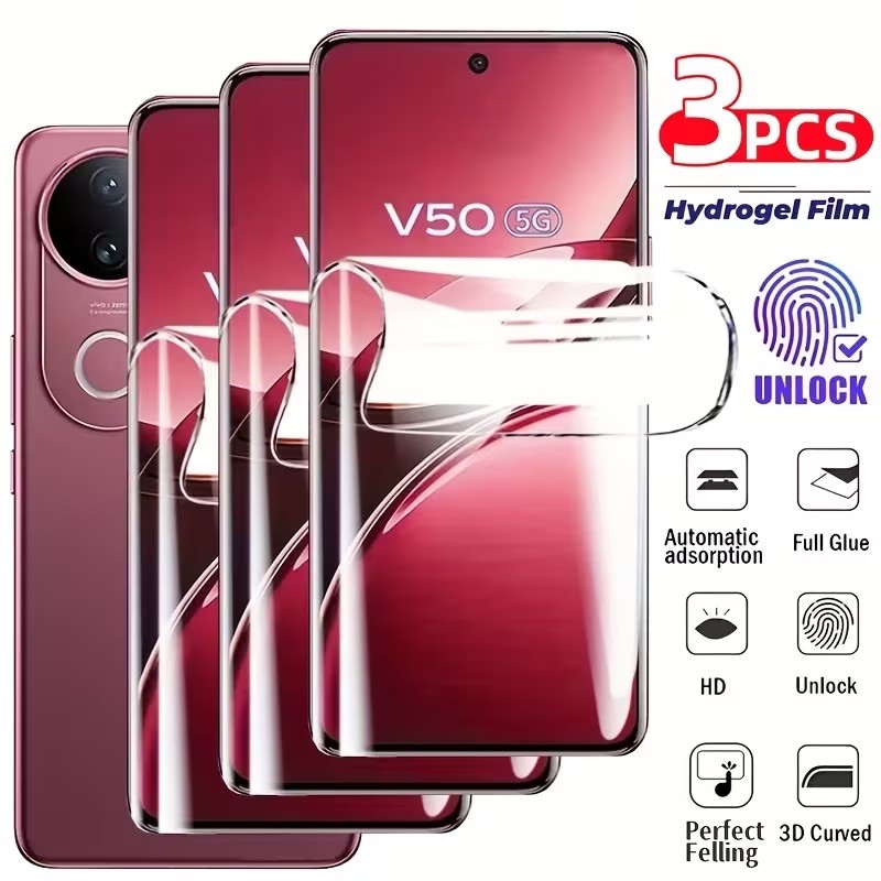Vivo X200 - 3 Pezzi di Pellicola Idrogel per