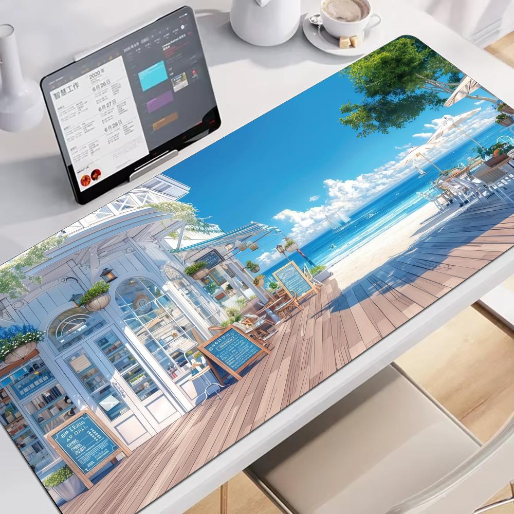Tablet Gaming Accessories - Tappetino per mouse Seaside Convenience Store