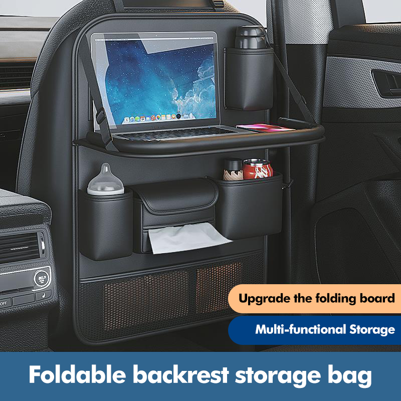 Tablet Accessories Bag - Borsa portaoggetti multifunzione per schienale auto,