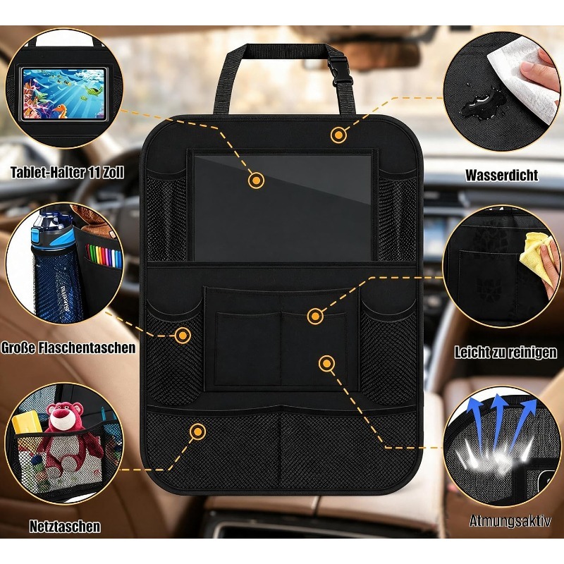 Organizer per Sedile Posterior - Tablet Accessories Bag recensione e prezzo