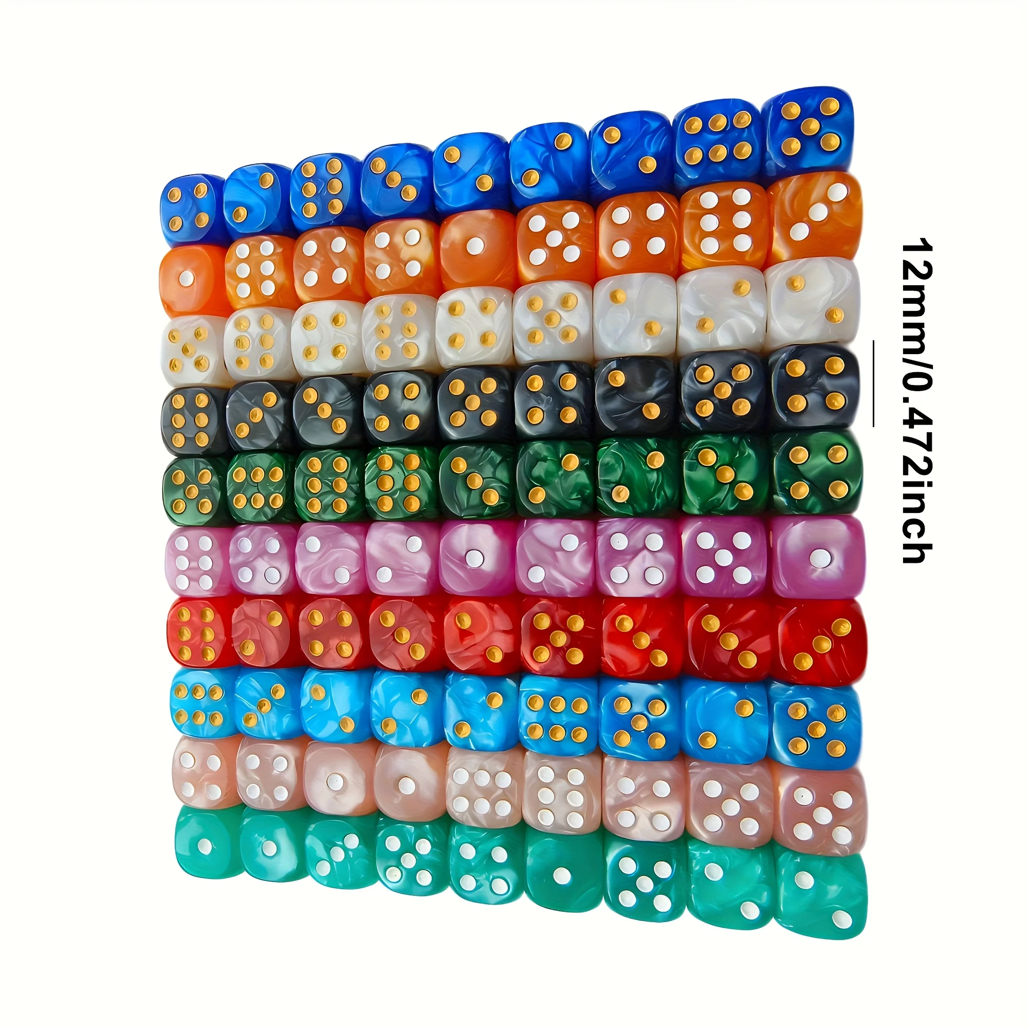 10 Pezzi Dadi D6 con Effetto P - Tablet Gaming Accessories recensione e prezzo