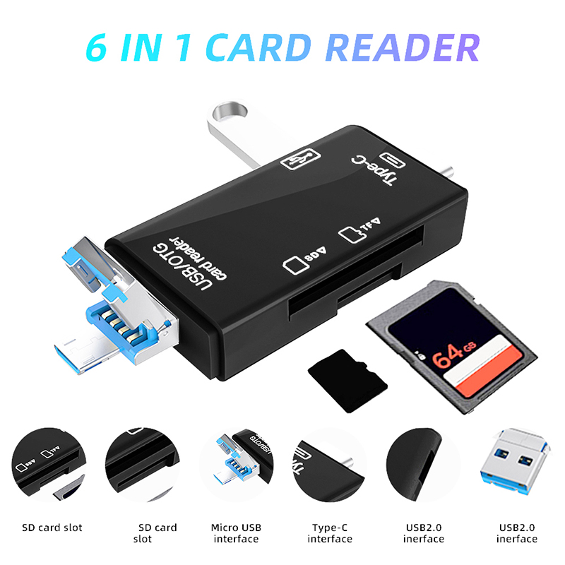 Lettore di schede USB tipo C 6 - Tablet Reading Accessories recensione e prezzo